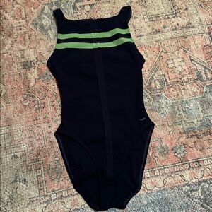 Nautica Dark Blue Swimwear with Green Accents